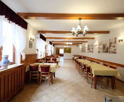 PREDAJ: Kompletne zariadená reštaurácia v srdci obce Slovenský Grob