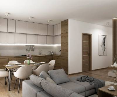 NA PREDAJ VEĽKÝ 4 IZBOVÝ BYT S DVOMI TERASAMI V NOVOSTAVBE, KOMÁRNO