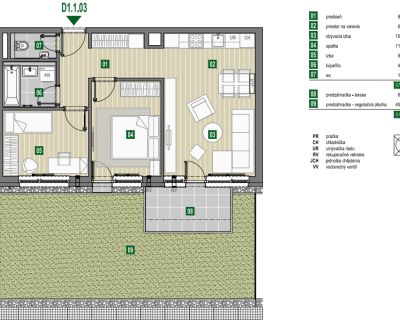 ZAUJÍMAVÉ 3-IZB. BYTY S PIVNICOU NA ÚPÄTÍ MALÝCH KARPÁT V PEZINKU