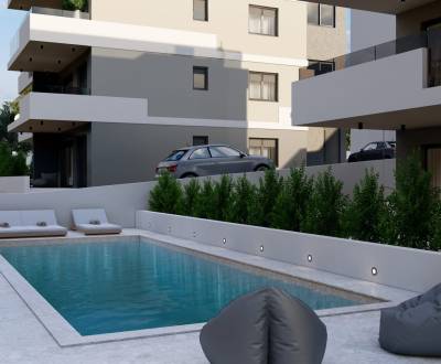☀Trogir/Ciovo – moderný 3 spálňový apartmán s terasou a výťahom