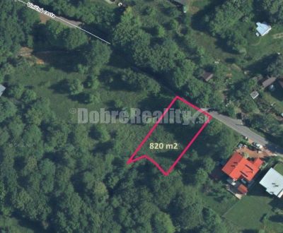 Pozemok pre výstavbu rodinného domu, 820 m2, Nová Baňa - Viničná cesta