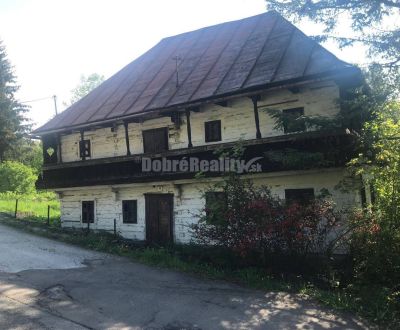 PREDAJ POSLEDNÁ pôvodná banícka  drevenica 216m2, Kremnické Bane, Krem