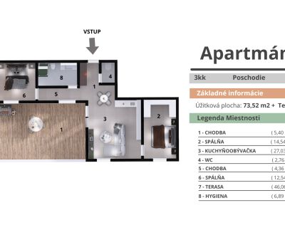 3i apartmán - B4