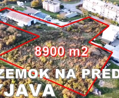 Stavebný pozemok 8900 m2 pre Developerský projekt Myjava Jablonská