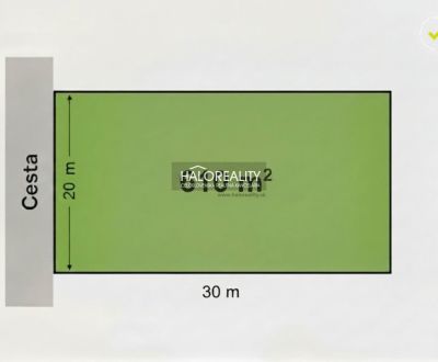 Predaj, pozemok pre rodinný dom   610 m2 Koplotovce