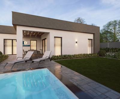 MAGLA Residence - dizajnový priestranný RD s bazénom a garážou