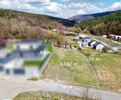 Stavebný pozemok 1182 m2 v Bardejovskej Novej Vsi - ZNÍŽENÁ CENA