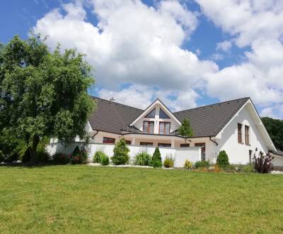 Vila s veľkým pozemkom pod lesom