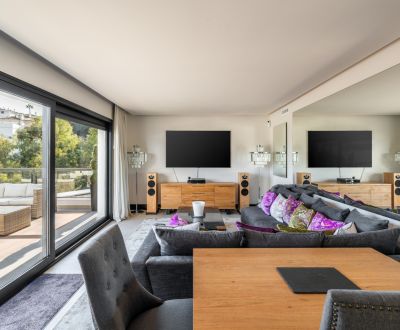Nueva Andalucia, Penthouse Aloha Lake – 3-spálňový apartmán s výhľadmi