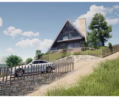 PREDAJ - Chata Podhradie – projekt, výstavba na kľúč s pozemkom