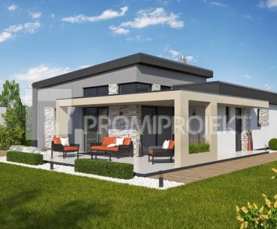 Moderné bungalovy P1 až P5 so skvelou dispozíciou obec Štvrtok okr. TN