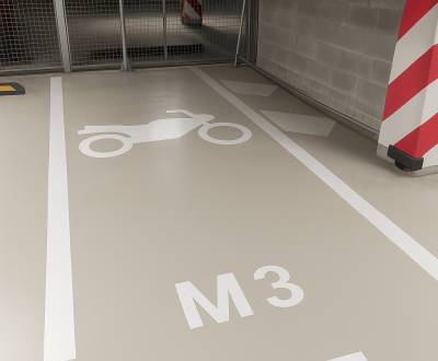 Na predaj: Parkovacie miesta pre MOTORKY v GARÁŽI – Promenada Nitra