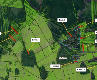 Ižkovce – 3.855 m2 ORNÁ PÔDA a LESY