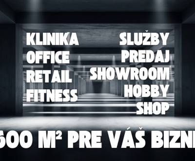 PREDAJ | Obchodný priestor FAMM | 1600 m² v centre kom. zóny Humenné