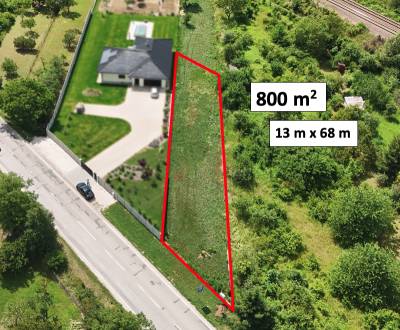 Nové Mesto nad Váhom – 800 m2 POZEMOK na RODINNÝ DOM