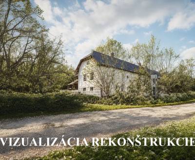 Pôvodný vidiecky dom v obci Veľký Lom v okrese Veľký Krtíš.