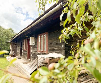 Exkluzívne na predaj drevenica s pozemkom 406 m2, Papradno
