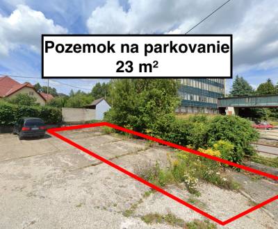 Handlová – Spevnená plocha vhodná na parkovanie