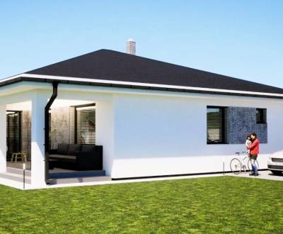 Murovaná Novostavba - Rodinný dom s pekný pozemkom 800 m2