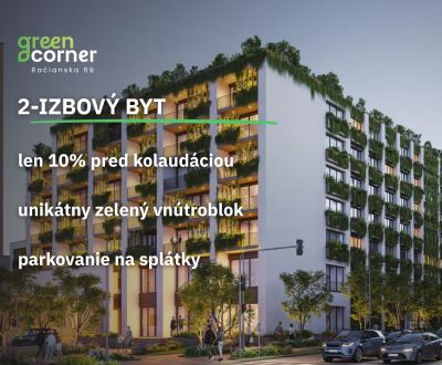 2 izbový byt 62m² | Greencorner  C 4.4| Bratislava-Nové 