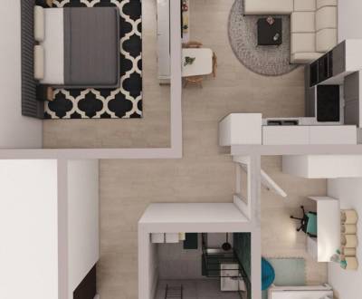 TOP - 3i tehlový byt Nová Dubnica - spolu 65m²