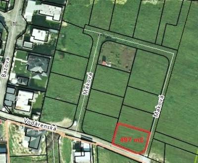 PREŠOV-ĽUBOTICE, LUKRATÍVNY POZEMOK, 497 m2, UL. VODÁRENSKÁ 