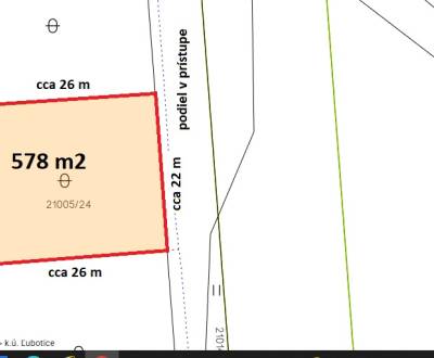 PREŠOV-ĽUBOTICE,INVESTIČNÝ POZEMOK S PODIELOM V PRÍSTUPE,578m2