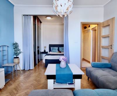 1 izbový byt/štúdio,panoramatický výhľad, klimatizácia, BA-Nové Mesto