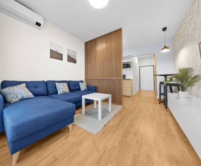 SLNEČNICE - KLIMATIZOVANÁ a ZARIADENÁ GARZÓNKA so SLNEČNÝM BALKÓNOM