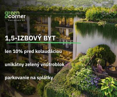 1,5 izbový byt 48,63m² | Greencorner | Bratislava-Nové mesto