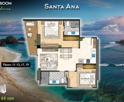 2 SPÁLŇOVÝ APARTMÁN B3 THE RIVIERA CALIFORNIA PATTAYA