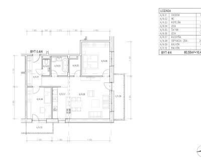 3 izbový apartmán v novostavbe,  Stupava - ODPOČET DPH