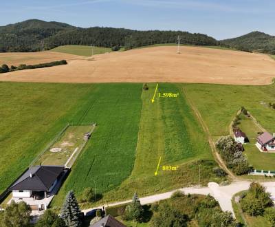 Na predaj - Stavebné pozemky v obci Veľká Čierna