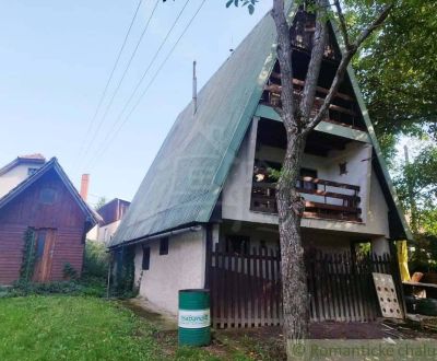 Chata na celoročné využitie v Štiavnických vrchoch, pri obci Hontiansk