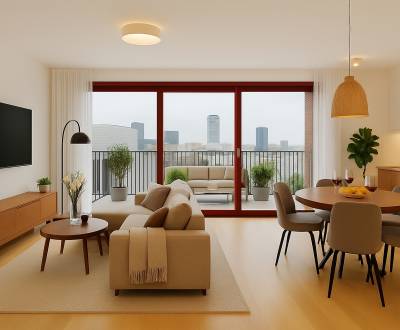 Štýlové mestské bývanie: 4-izbový byt s balkónom v projekte ZWIRN