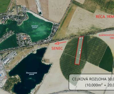 Orná pôda na predaj - skvelá investičná príležitosť pri jazere Guláška