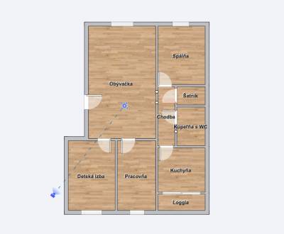 PRIPRAVUJEME | PREDAJ 4 izbový byt s loggiou, Budatínska ul. Petržalka