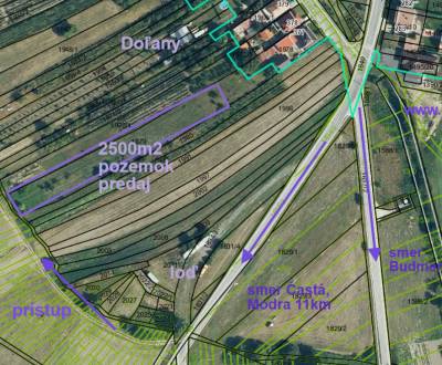 Rozľahlý pozemok na budúcu výstavbu. Výhodná investícia. 