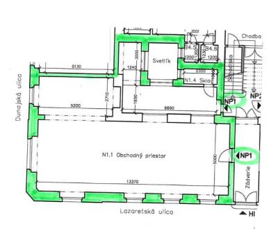 Obchodný priestor na Lazaretskej ulici na prenájom