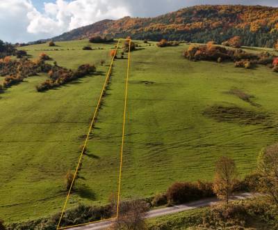 Veľký pozemok v krásnom prostredí obce Zbyňov