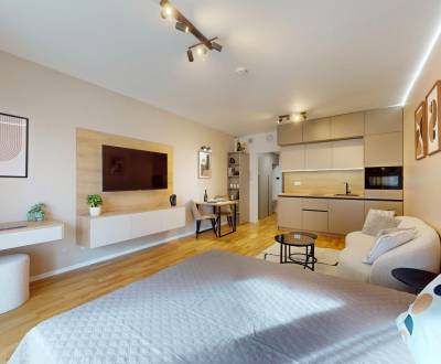 DIZAJNOVÝ 1 IZBOVÝ BYT V DOWNTOWNE S BALKÓNOM A PIVNICOU (40 m2)