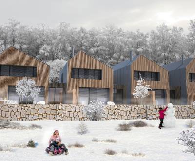 MODERNÉ 3-IZB. RODINNÉ DOMY, ZÁHRADA, SAUNA, TERASA, OBEC TURECKÁ