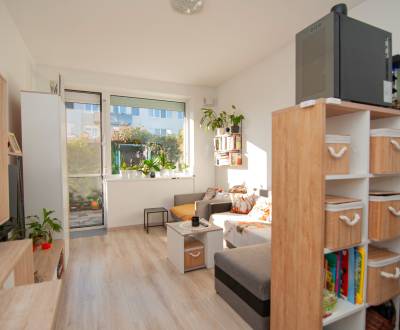 Predáme 2 izb byt s predzahrádkou v Miloslavove