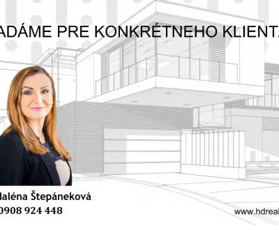 Pre konkrétneho klienta hľadáme chatu v Banskej Štiavnici