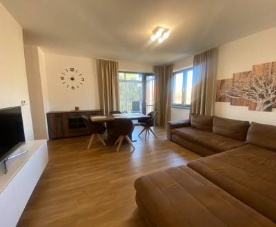 PRENÁJOM 2 izbový moderný byt s terasou, NOVOSTAVBA,  garáž