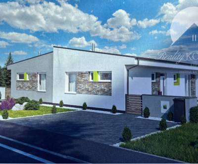 Vám ponúka na predaj moderný dvojdom s nízkoná