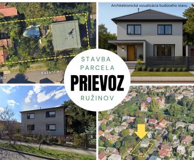 Exkluzívny stavebný pozemok Ružinov - Prievoz 760 m²  
