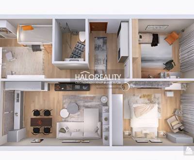 Predaj, trojizbový byt Bratislava Petržalka, Medveďovej