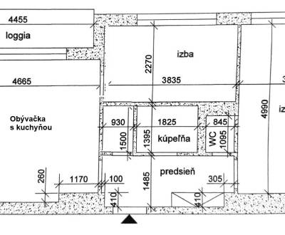 Predaj  3i  bytu s loggiou na Jahodovej ulici