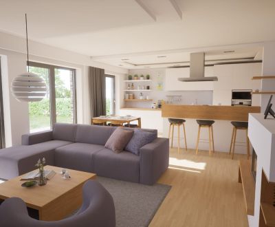Novostavba moderného 4i domu v Hrubej Borši